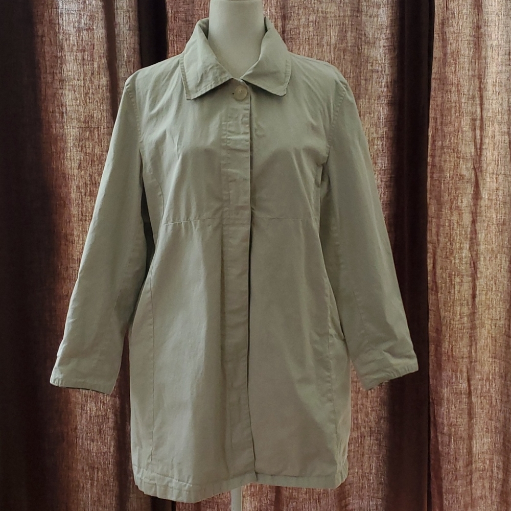 MARSHALL FIELD'S TRENCH JACKET SIZE L
